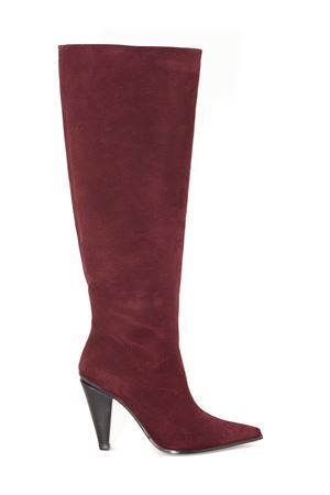 Bordeaux suede Uriel high boot ROBERTO FESTA | URIELTANNICO